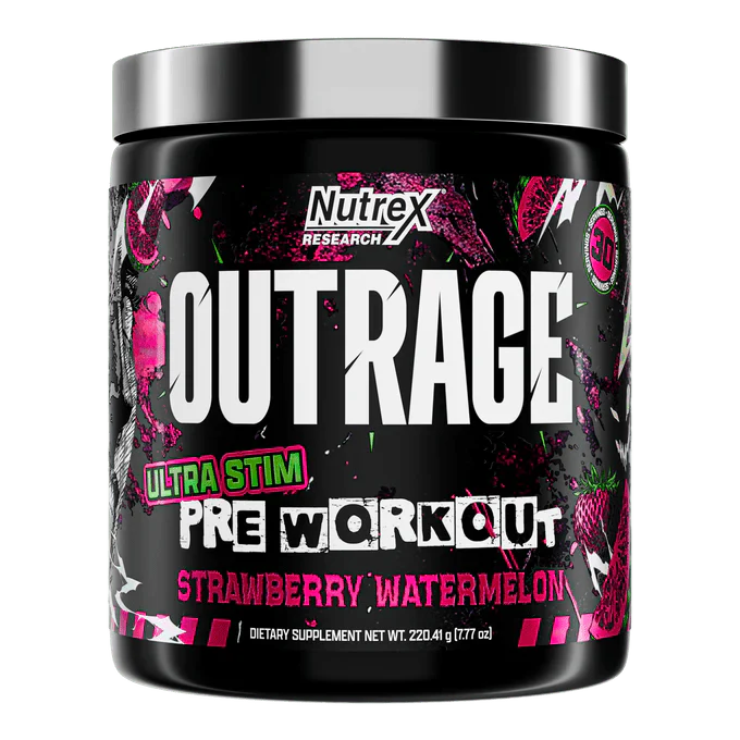 Outrage Ultra Stim Pre-Workout: Energy, Focus & Power