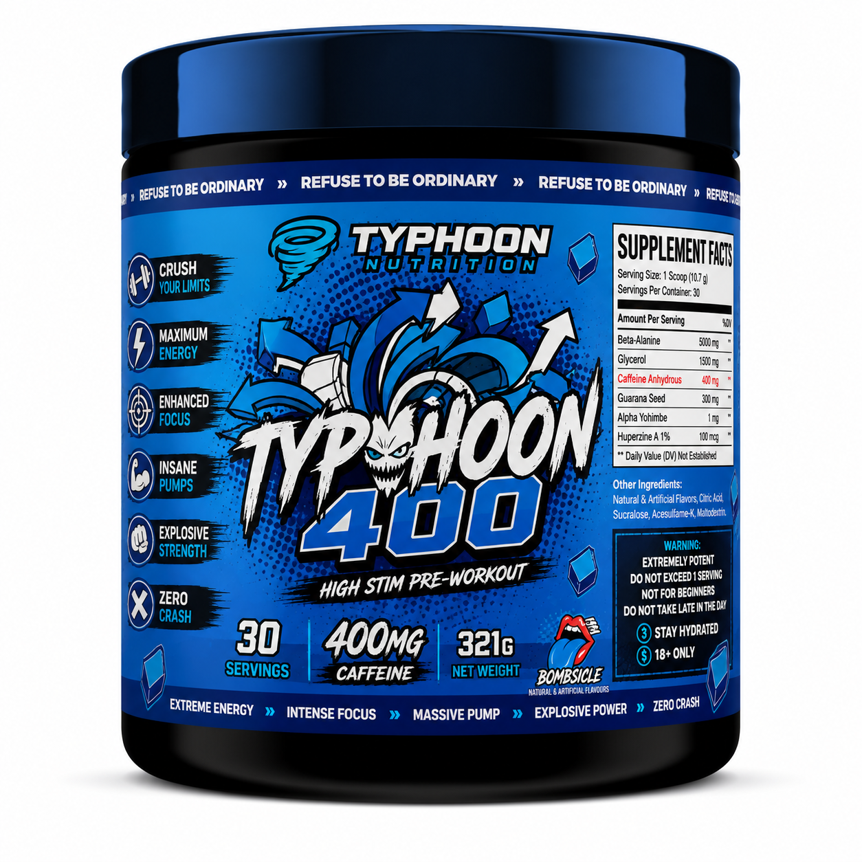 Typhoon 400 Pre-Workout